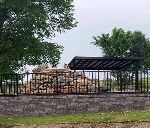 Tulsa Outdoor Living Area